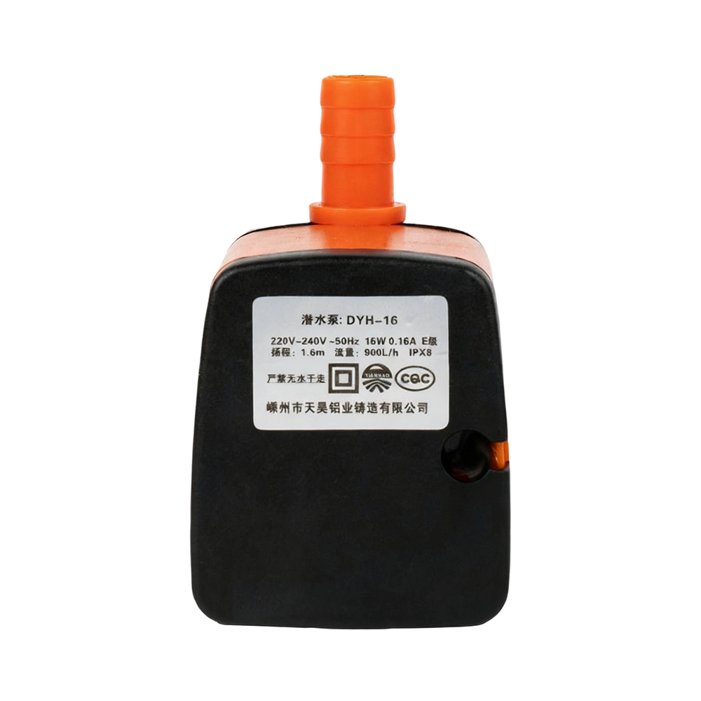 DYH-16 High Head Resin Seal Pam Air Kipas Penyejuk Anti-kotoran 16W